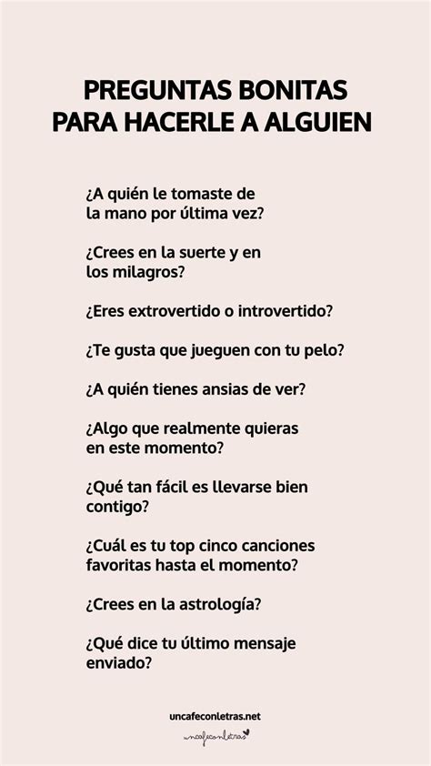 preguntas interesantes para conocer a alguien|Más de 200 Preguntas para conocer a alguien